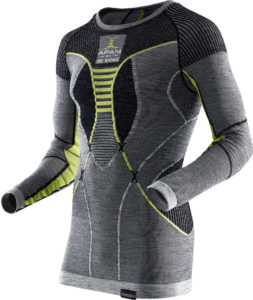 От Apani Merino , бренда X-Bionic, идет последний тест в серии мериносовых шерстяных беговых рубашек